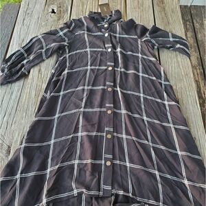 Zara Basic Collection Flowy Dress NWT